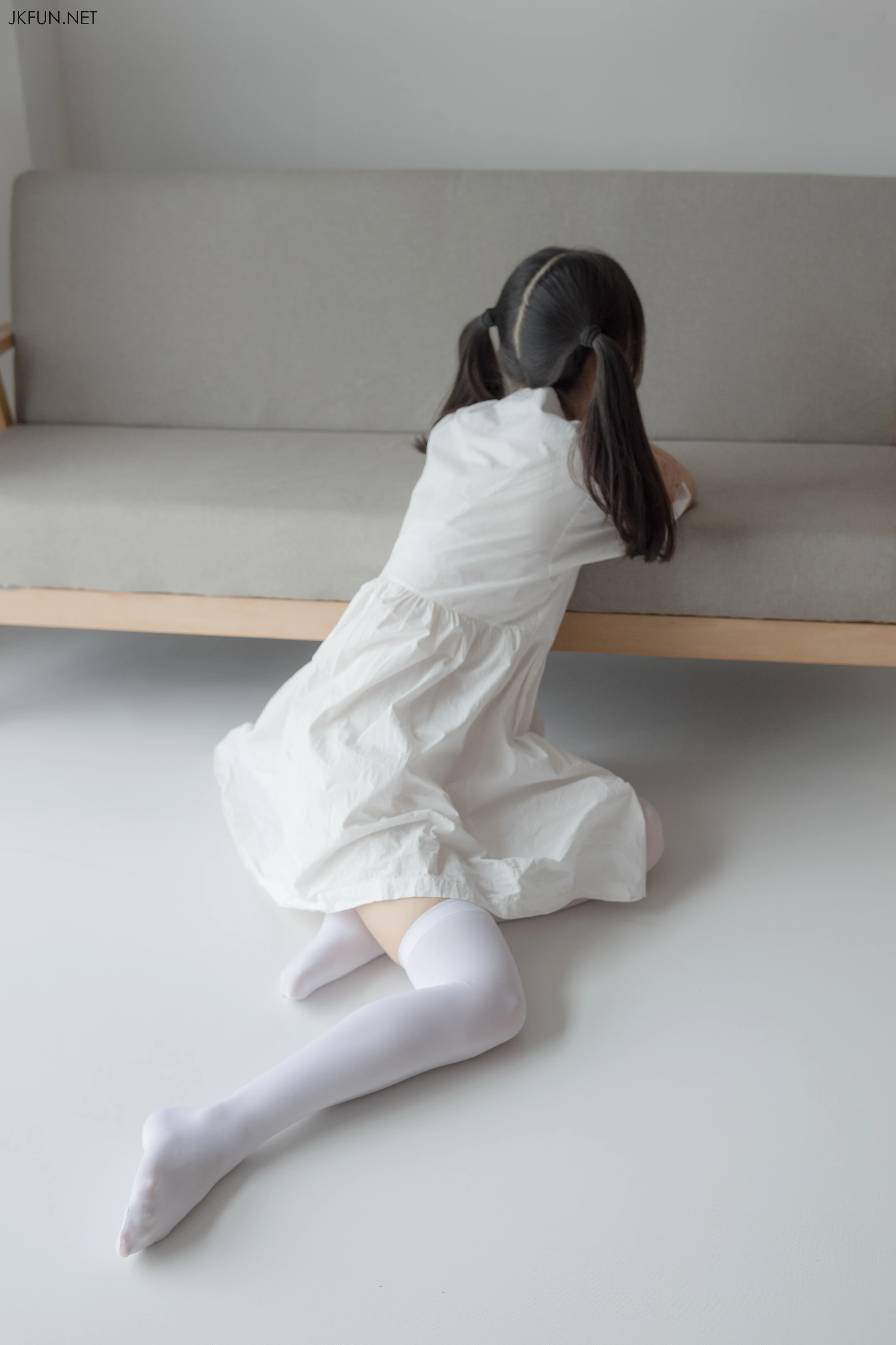 森萝财团 [JKFUN-014] 默陌 白衣飘飘的年代 [91P 1V]插图9
